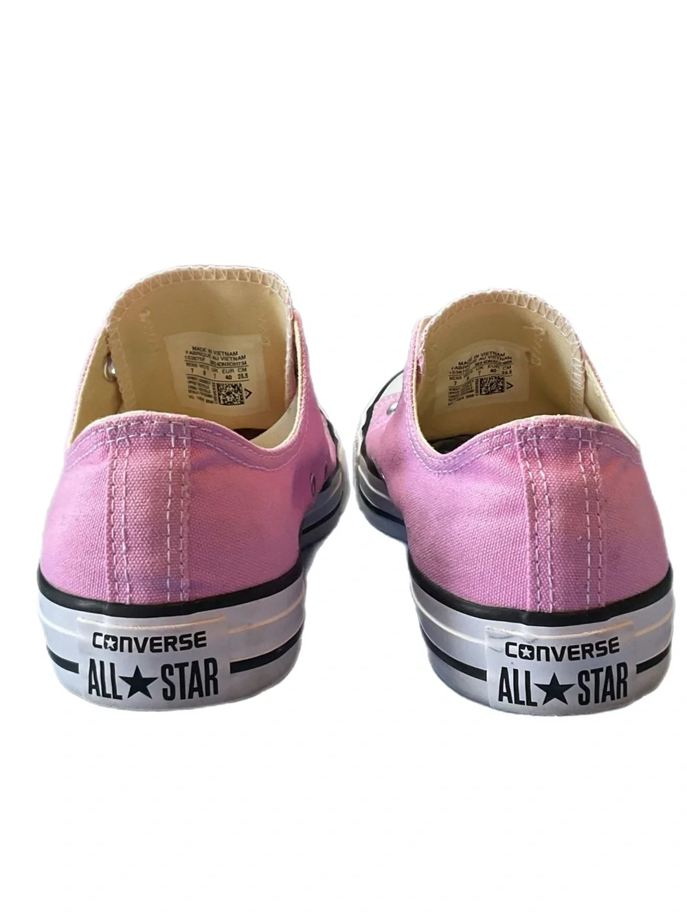 CONVERSE Chuck Taylor All Star Pink LoTop 9 Womens 153875F Ox Street Unisex 7/M